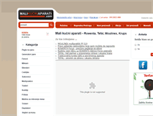 Tablet Screenshot of malikucniaparati.com
